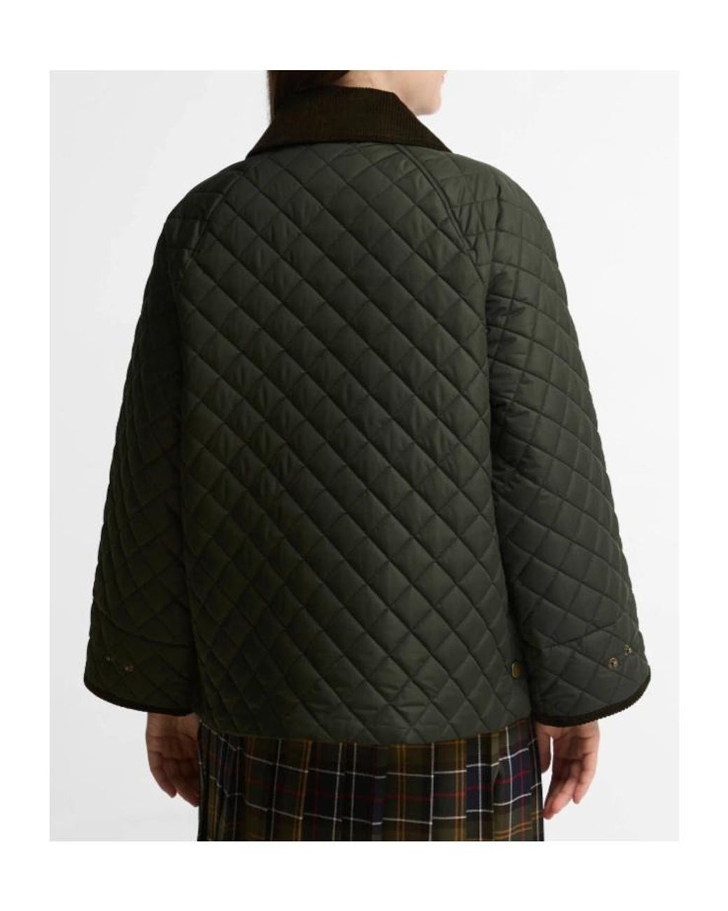 Barbour Black Ava Quilted Jacket Fw26 Quilt Outerwear