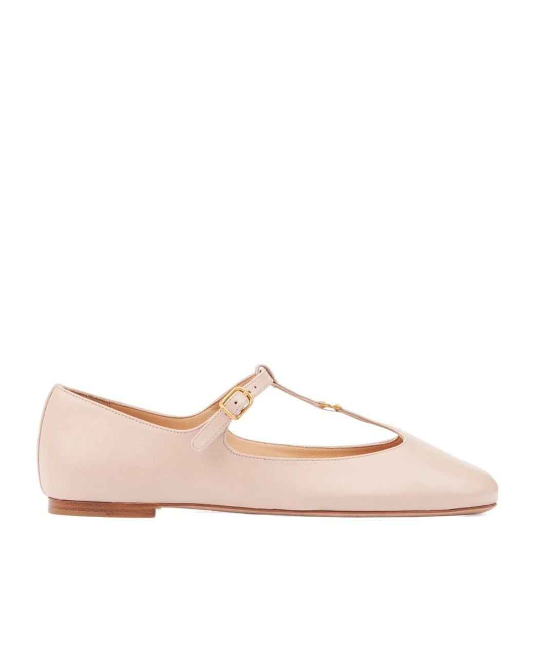 Chloé Pink Chloé Marcie Ballet Flats