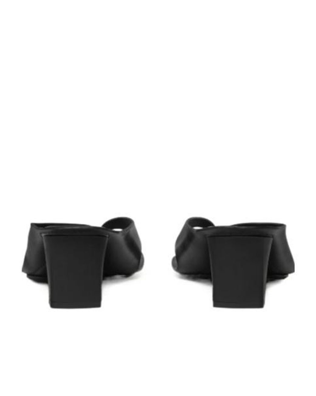 MM6 by Maison Margiela Black Anatomic Leather Mules