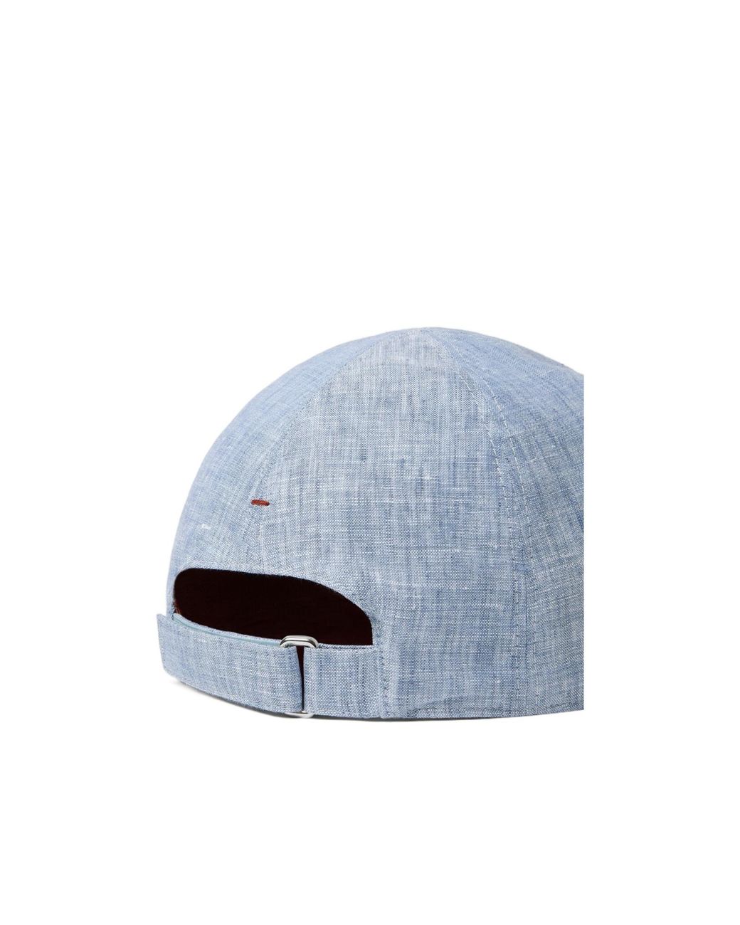 Loro Piana Blue Baseball Cap for men