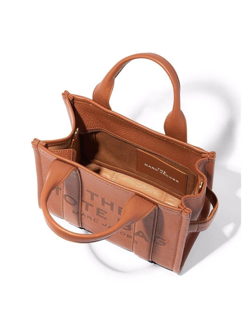 Marc Jacobs Brown Mini Traveler Tote Bag