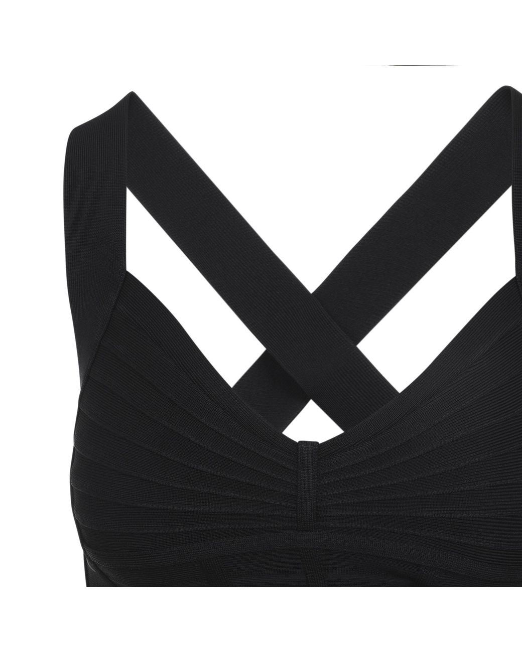 Elisabetta Franchi Black Shaping Midi Dress