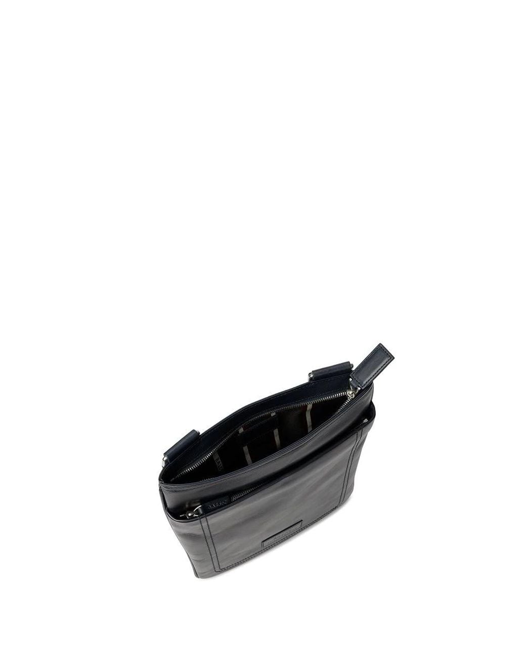 Bally Black Logo Shoulder Bag for men
