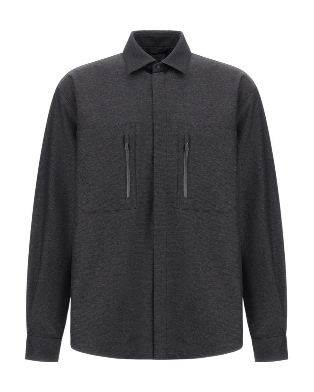 Herno Blue Shirt for men