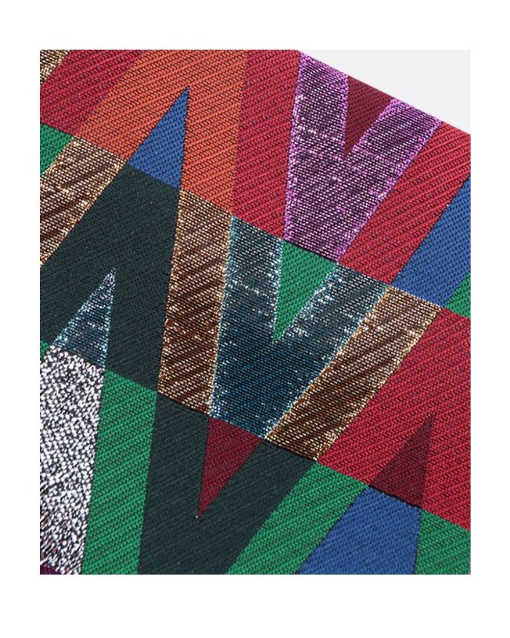 Valentino Multicolor Logo Jacquard Bra