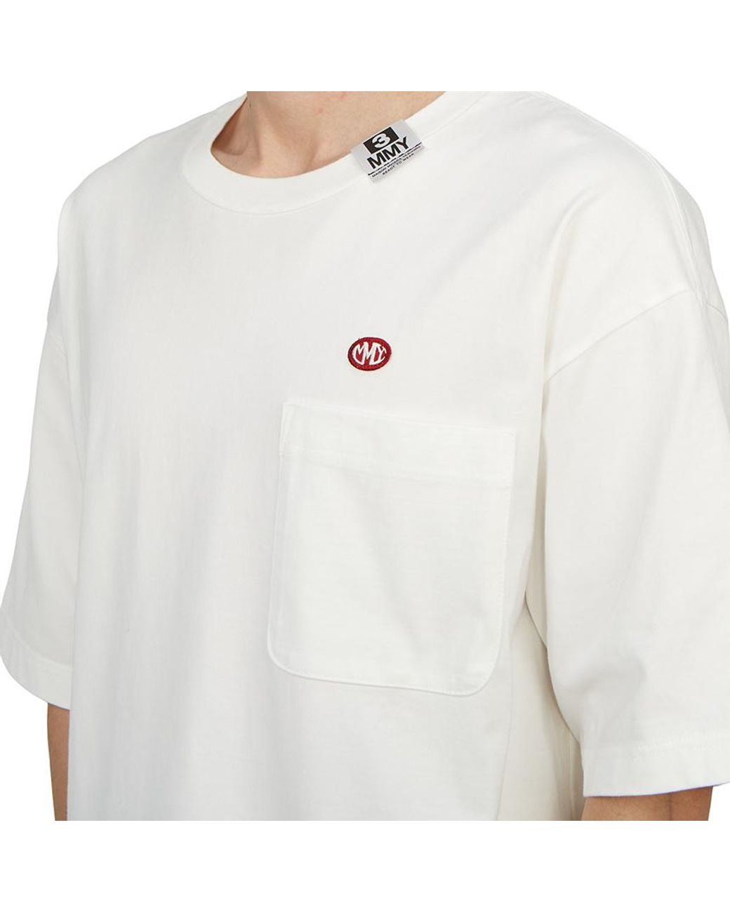 Maison Mihara Yasuhiro White Lo Fi Vision Crewneck T-Shirt for men