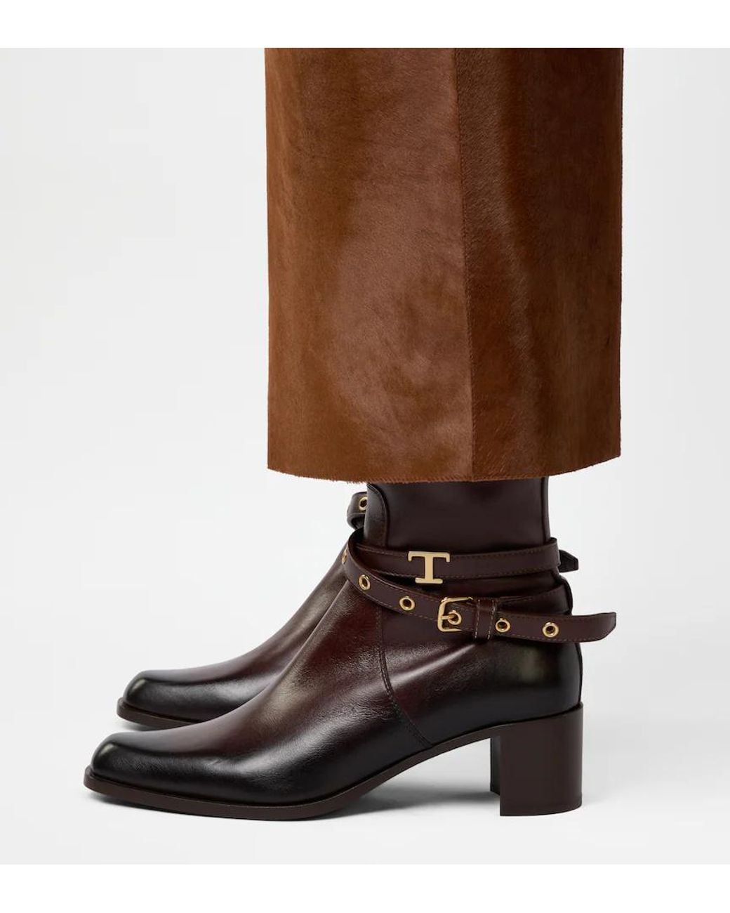 Tod's Brown Ankle Boots