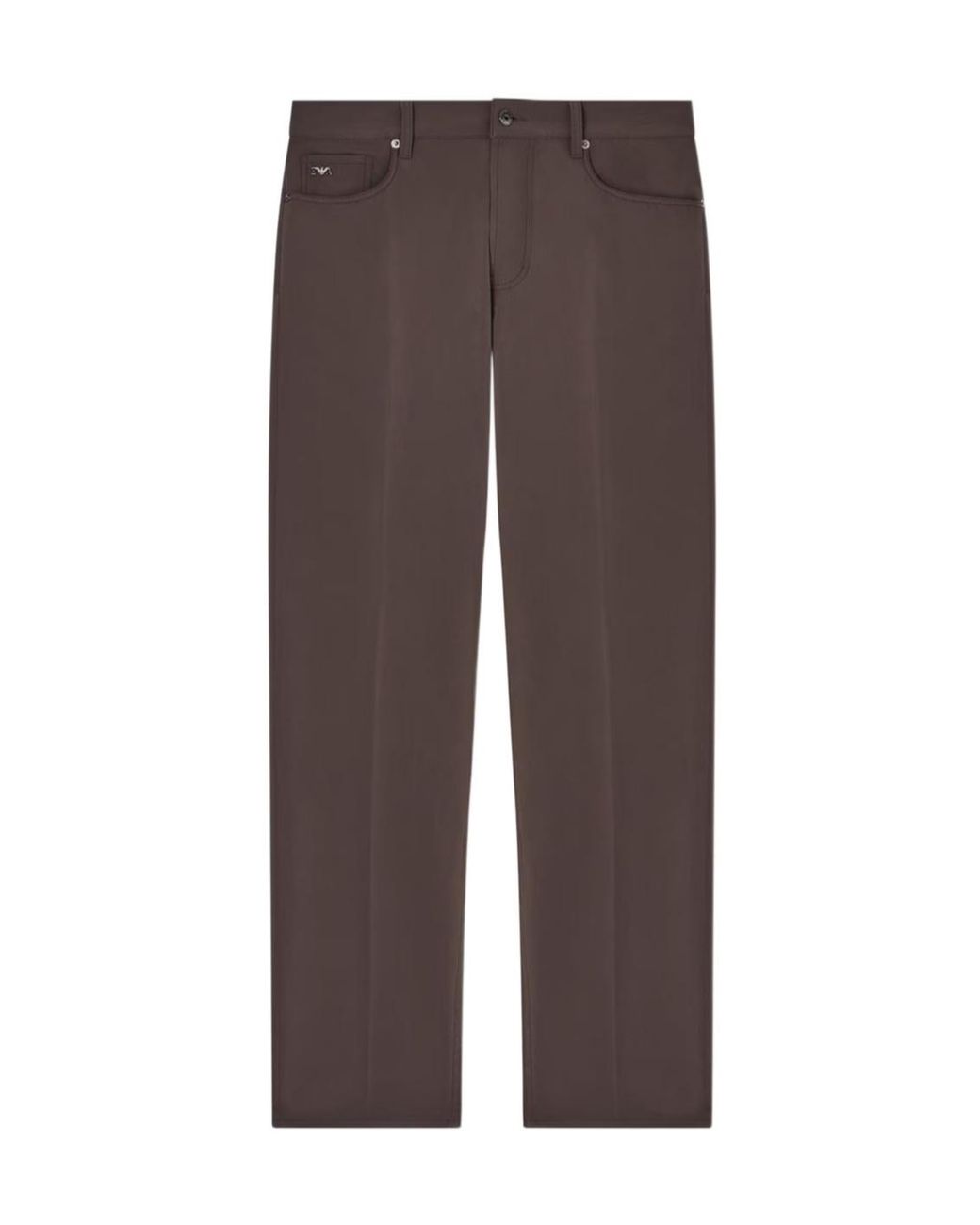 Emporio Armani Brown 5 Pockets Pant for men