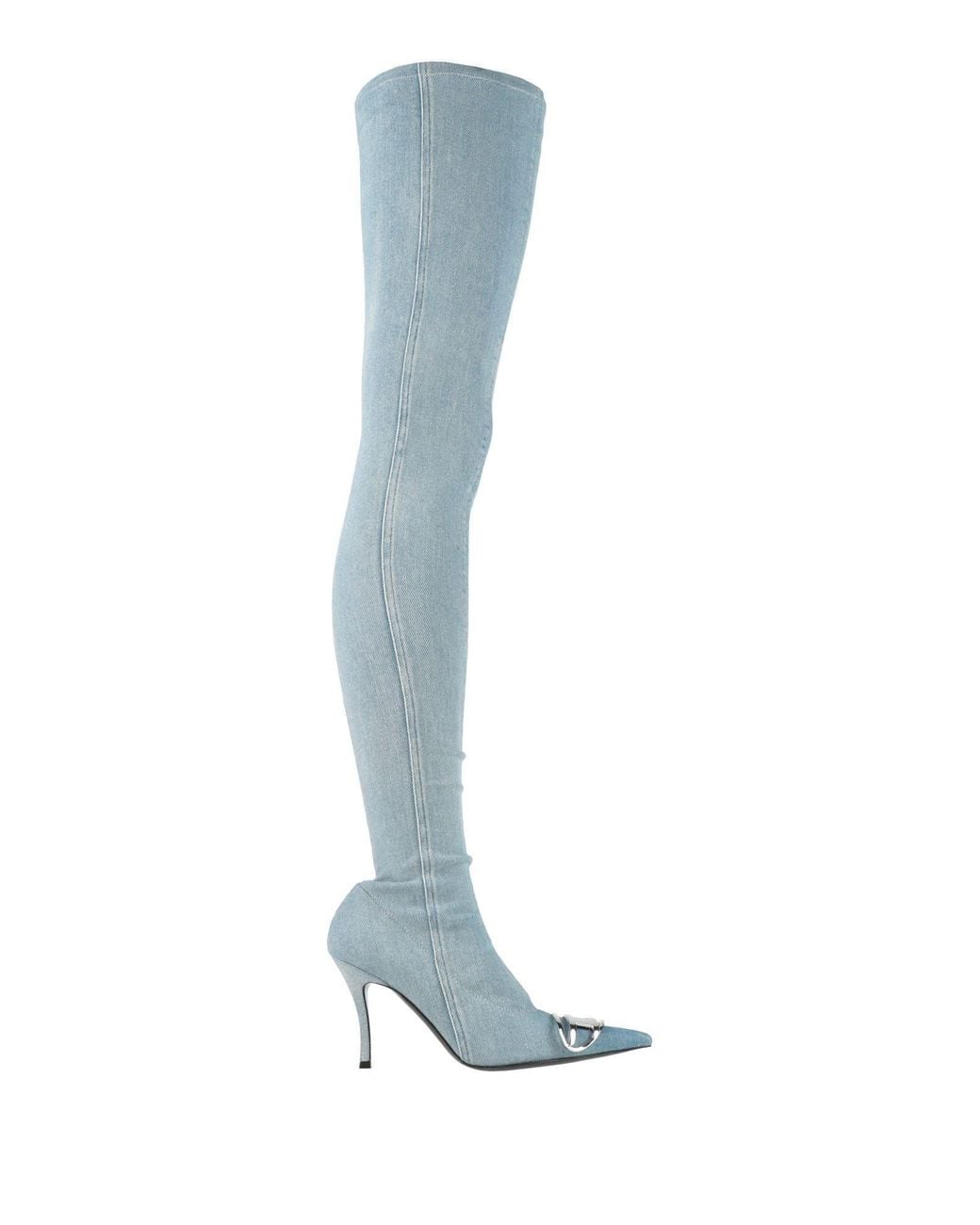DIESEL Blue Cowboy Boots