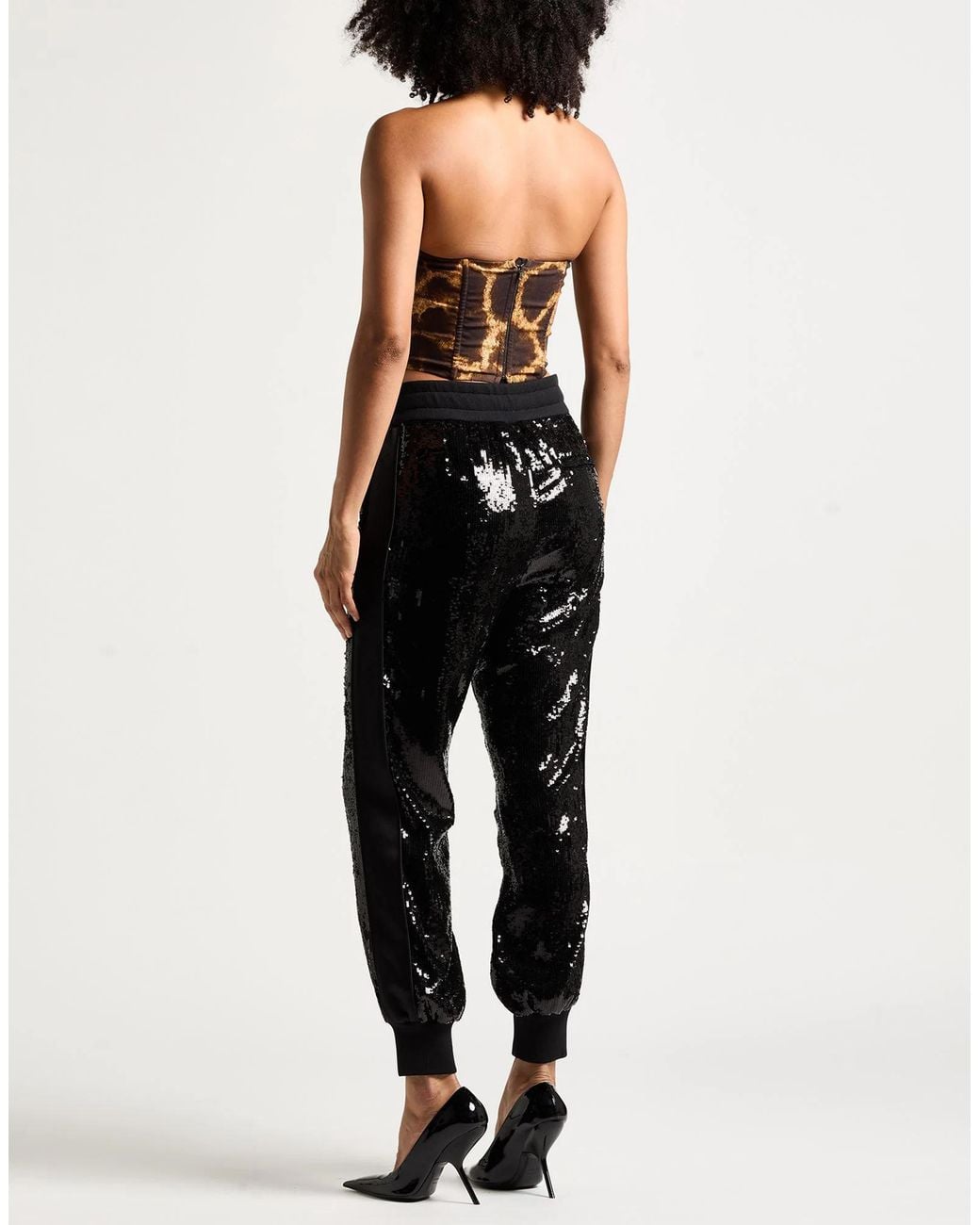 Dolce & Gabbana Black Casual Trousers