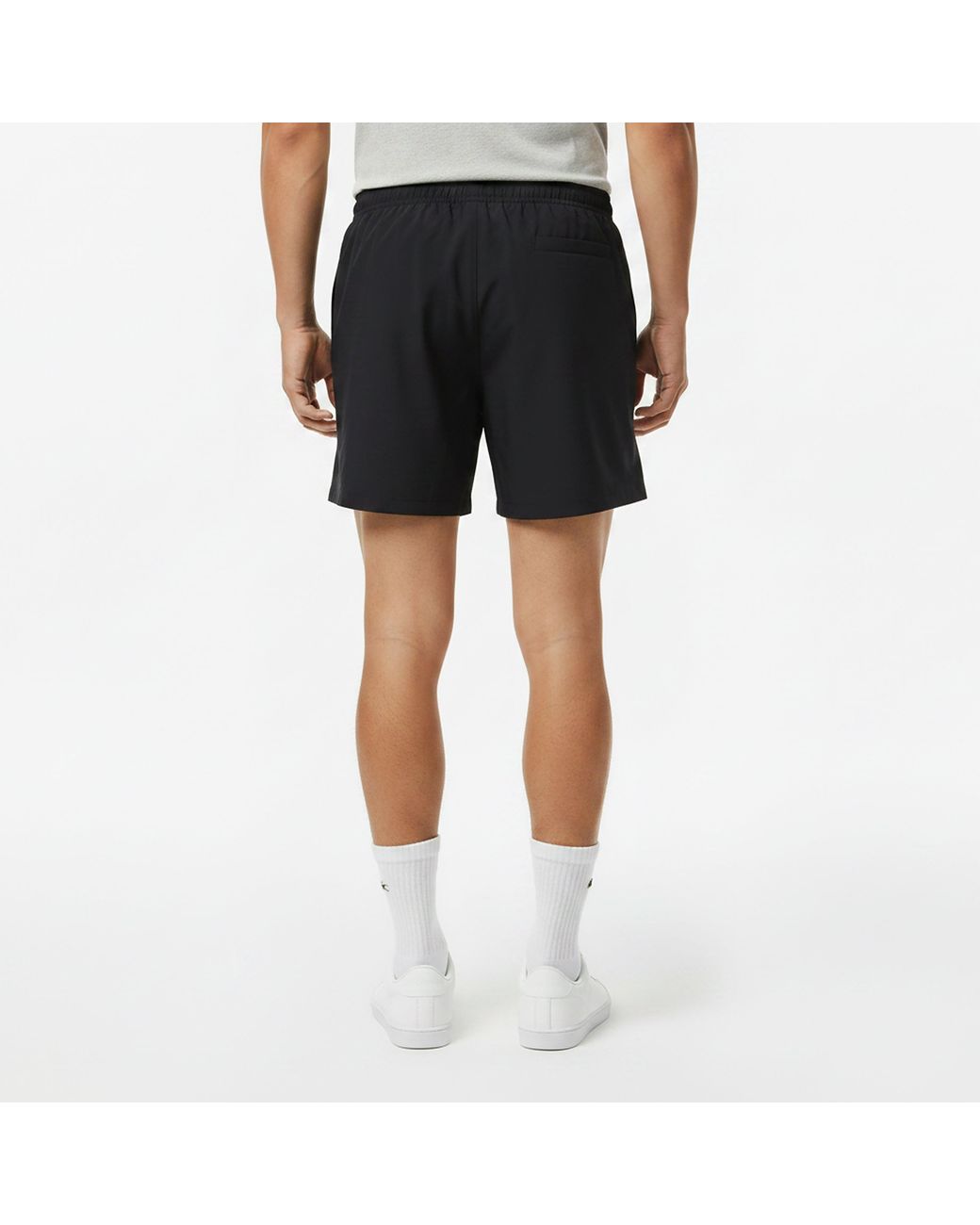 Lacoste Blue Drawstring Casual Shorts for men