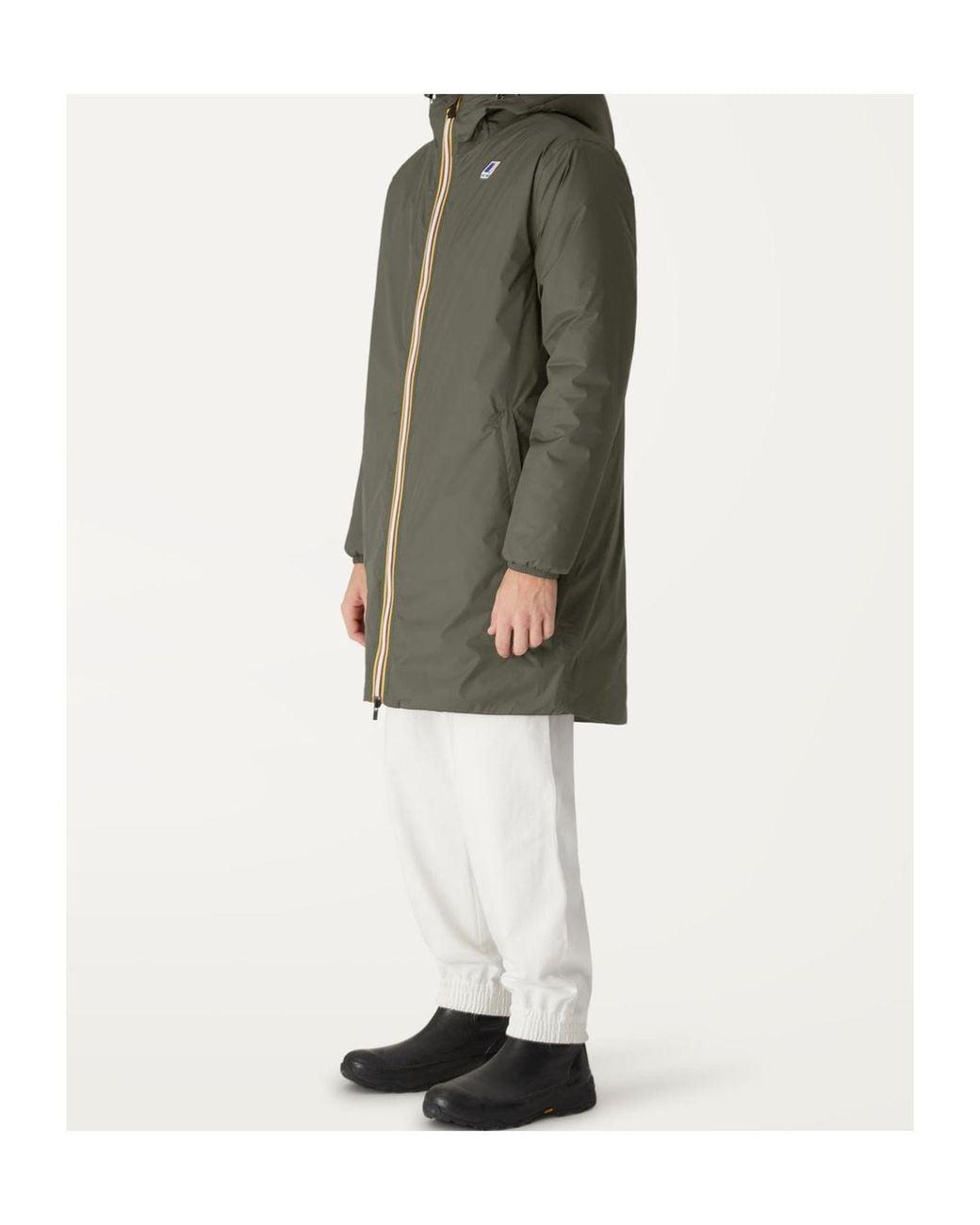 K-Way Multicolor Le Vrai 3.0 Eiffel Orsetto Hooded Raincoat for men