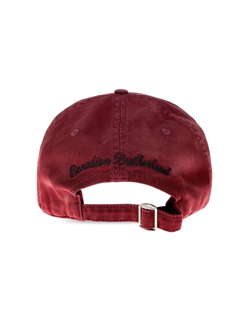 DSquared² Red Logo Hat for men