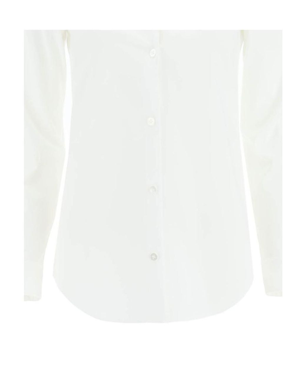The Row White Petra Classic Shirt