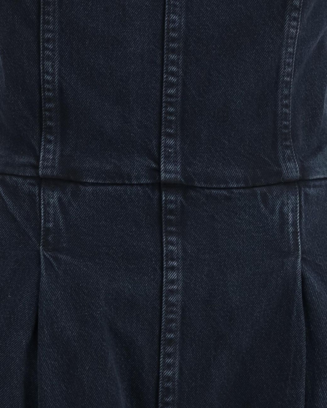 Agolde Blue Strapless Jumpsuit