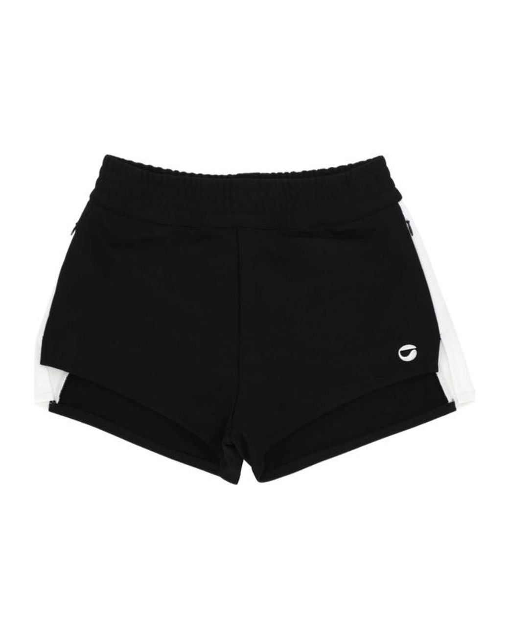 Coperni Black Logo-Embroidered Shorts