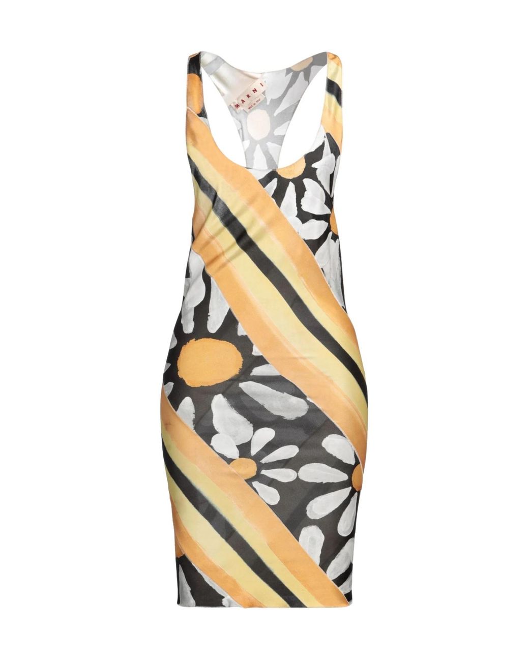 Marni Metallic Sheath Dresses