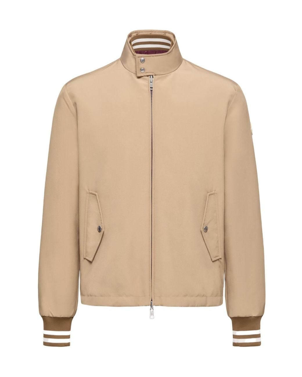 Moncler Natural Moncler Prieure Reversible Down Bomber Jacket for men