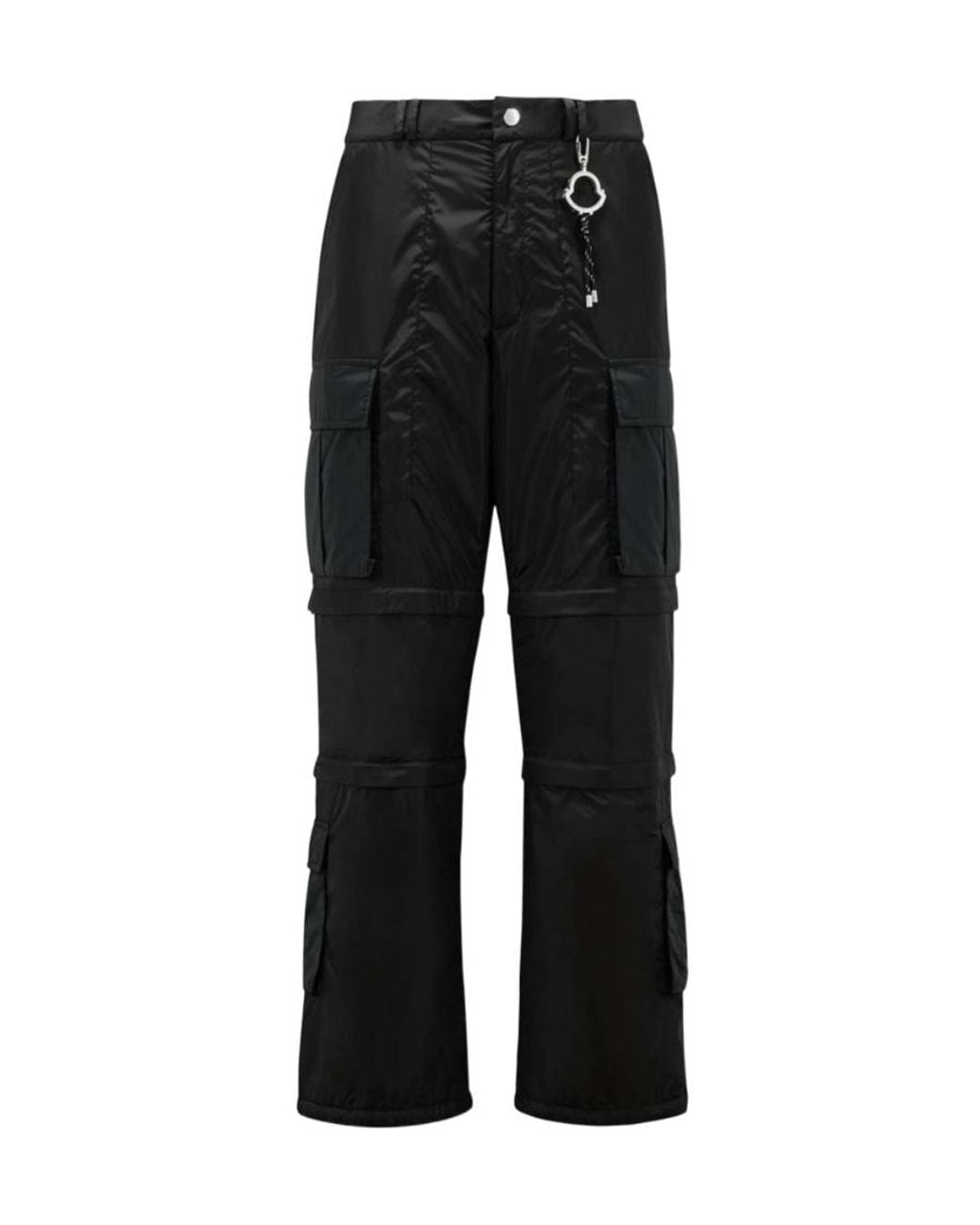 Moncler Black X Pharrell Williams Padded Cargo Trousers for men