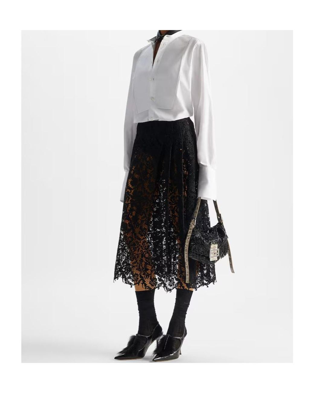 Fendi Black Midi Skirts