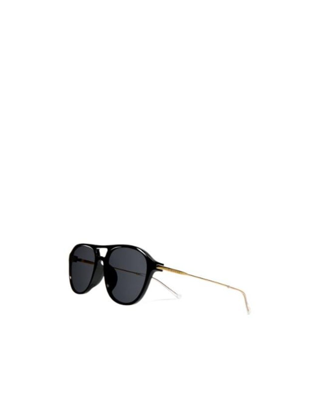 Gucci White Eyewear Specialized-Fit Navigator Sunglasses for men
