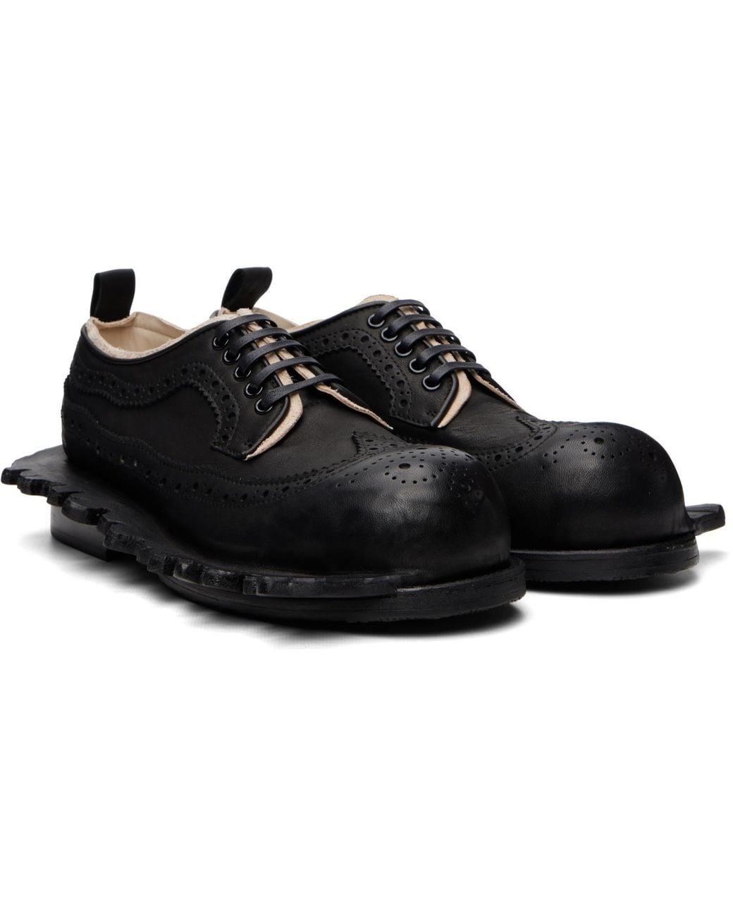 Kids Love Gaite Black Trojan Derby Shoes for men