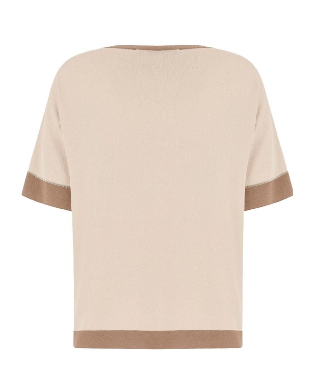 D.exterior Natural Crewneck T-Shirt
