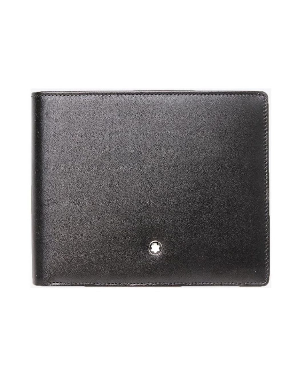 Montblanc Gray Folded Wallet for men