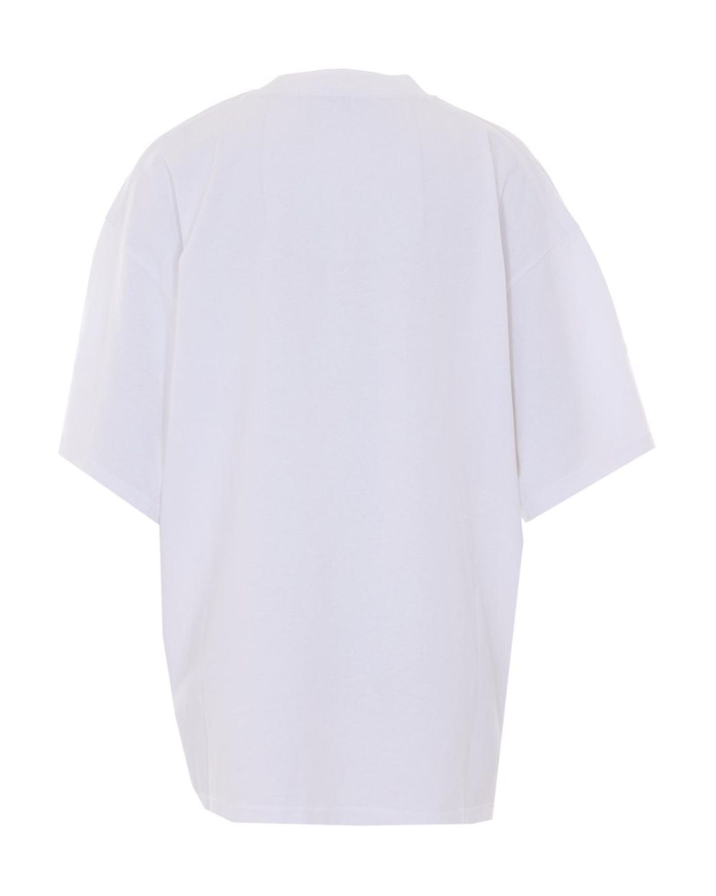 Alexander Wang White Graphic Printed Crewneck T-Shirt