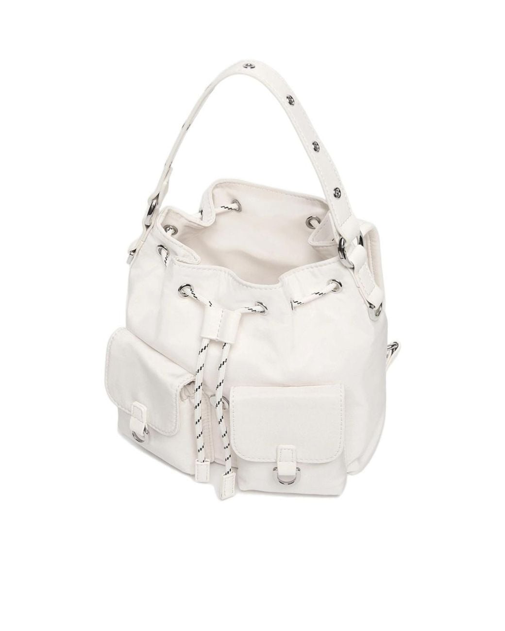 Marella White Small Backpack