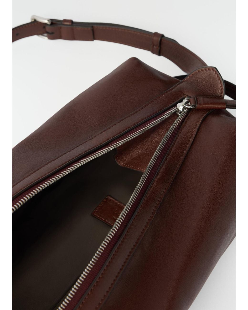 Lemaire Brown Care Shoulder Bag for men