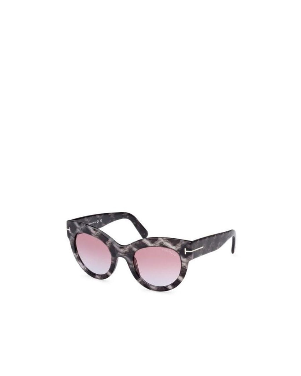 Tom Ford Multicolor Eyewear Cat-Eye Frame Sunglasses