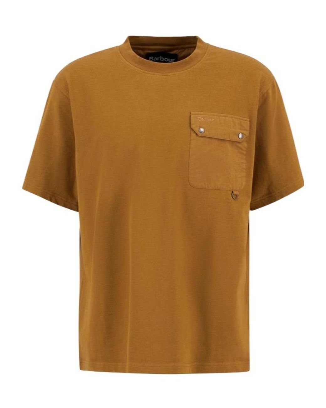 Barbour Brown Leazes T-Shirt for men