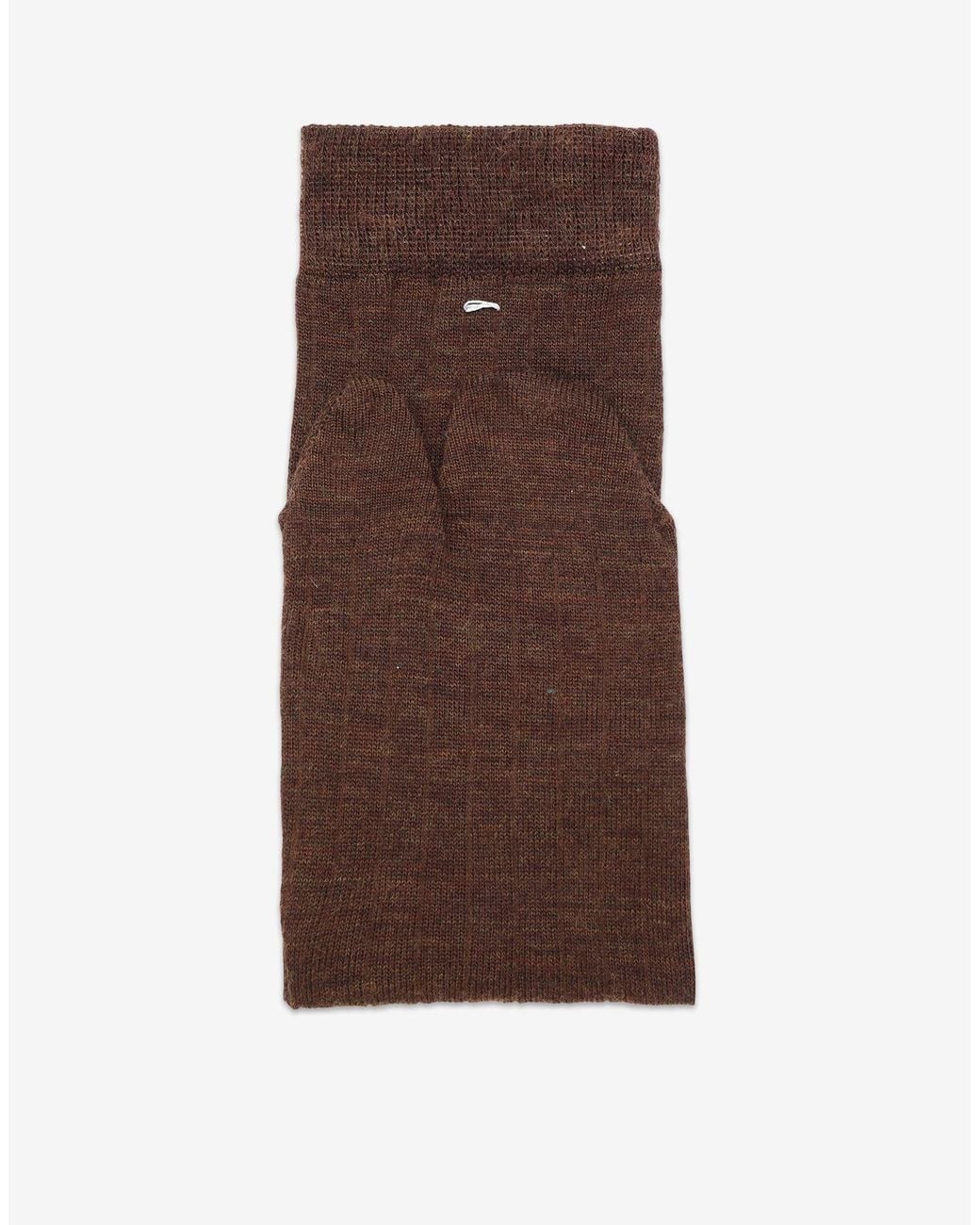 Maison Margiela Brown Tabi-Toe Socks