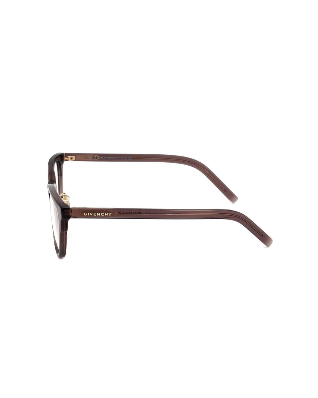 Givenchy White Eyewear Oval Frame Glasses