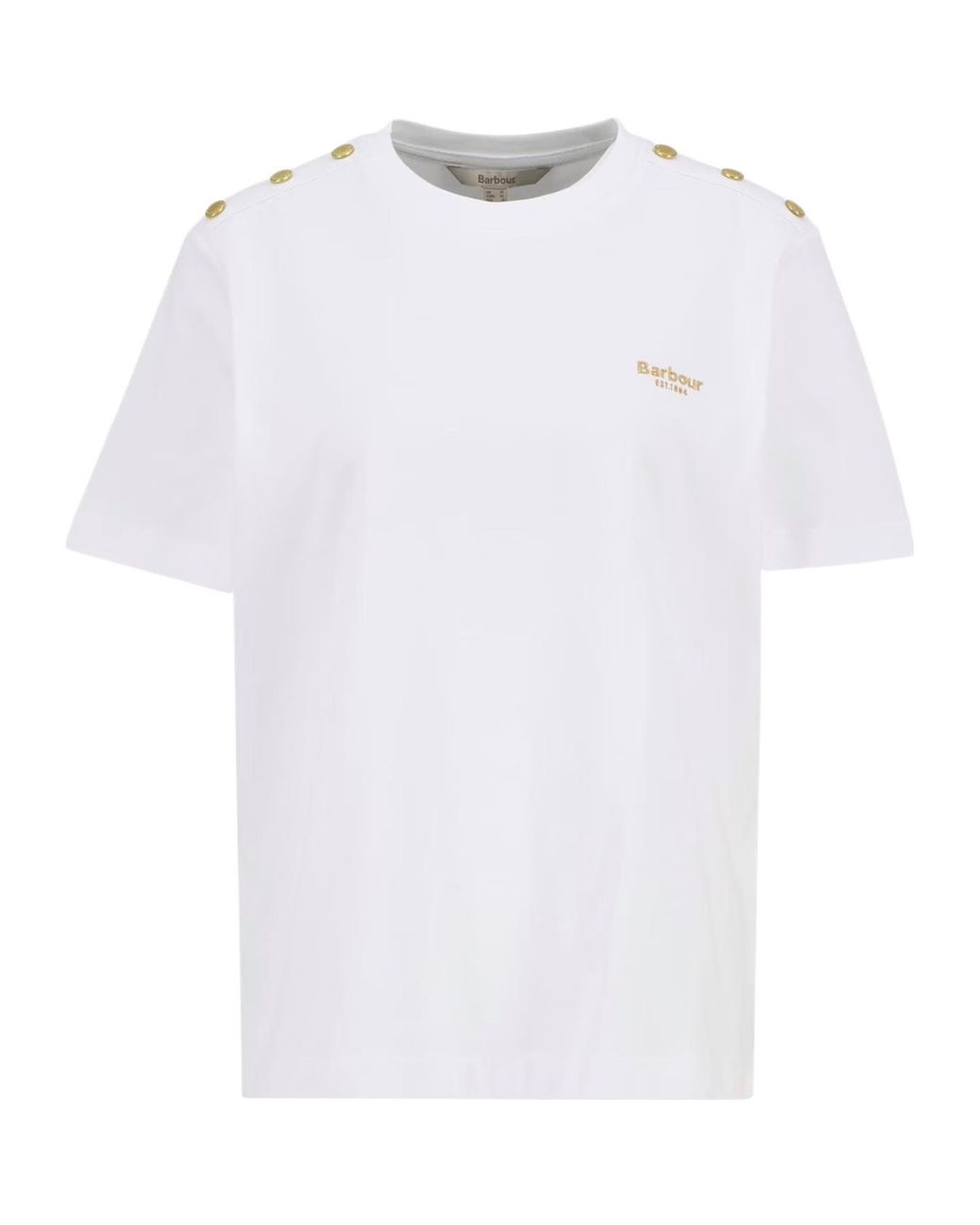 Barbour White B.Li Marla T-Shirt