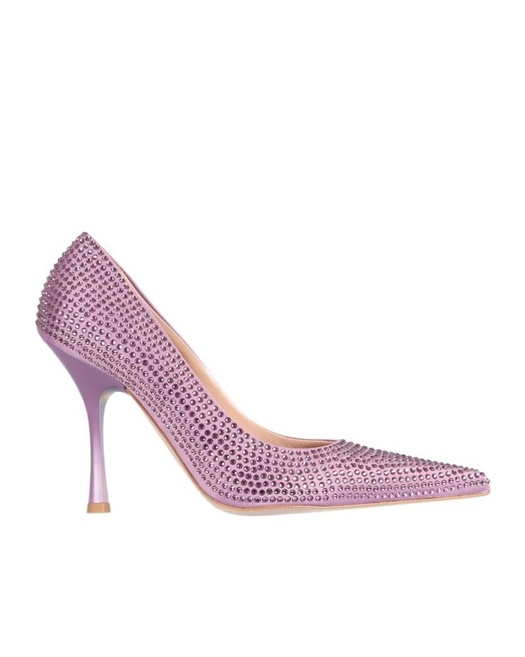 Liu Jo Pink Leonie Hanne X Embellished Sculpted Heel Pumps