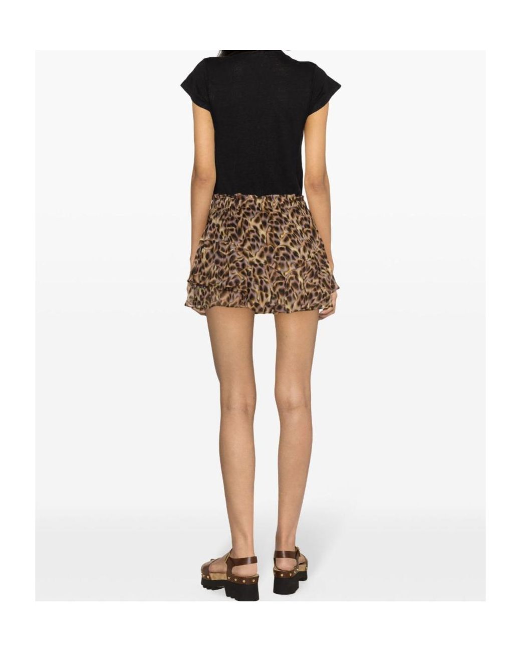 Isabel Marant Black Isabel Marant Étoile Zankou V-Neck T-Shirt
