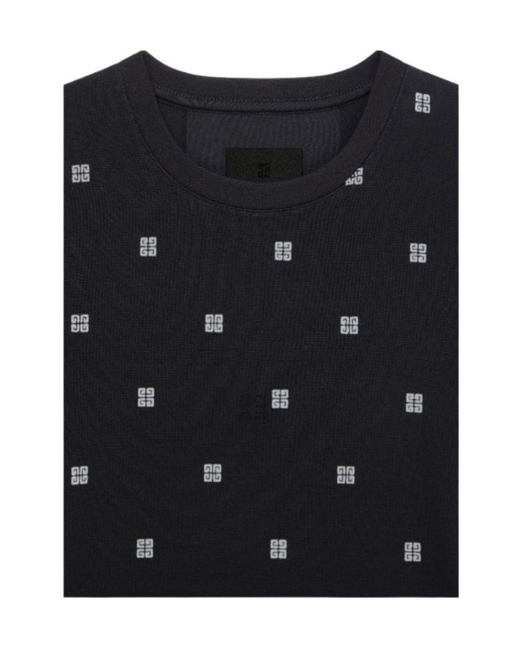 Givenchy Black Double Layered Slim Fit T-Shirt