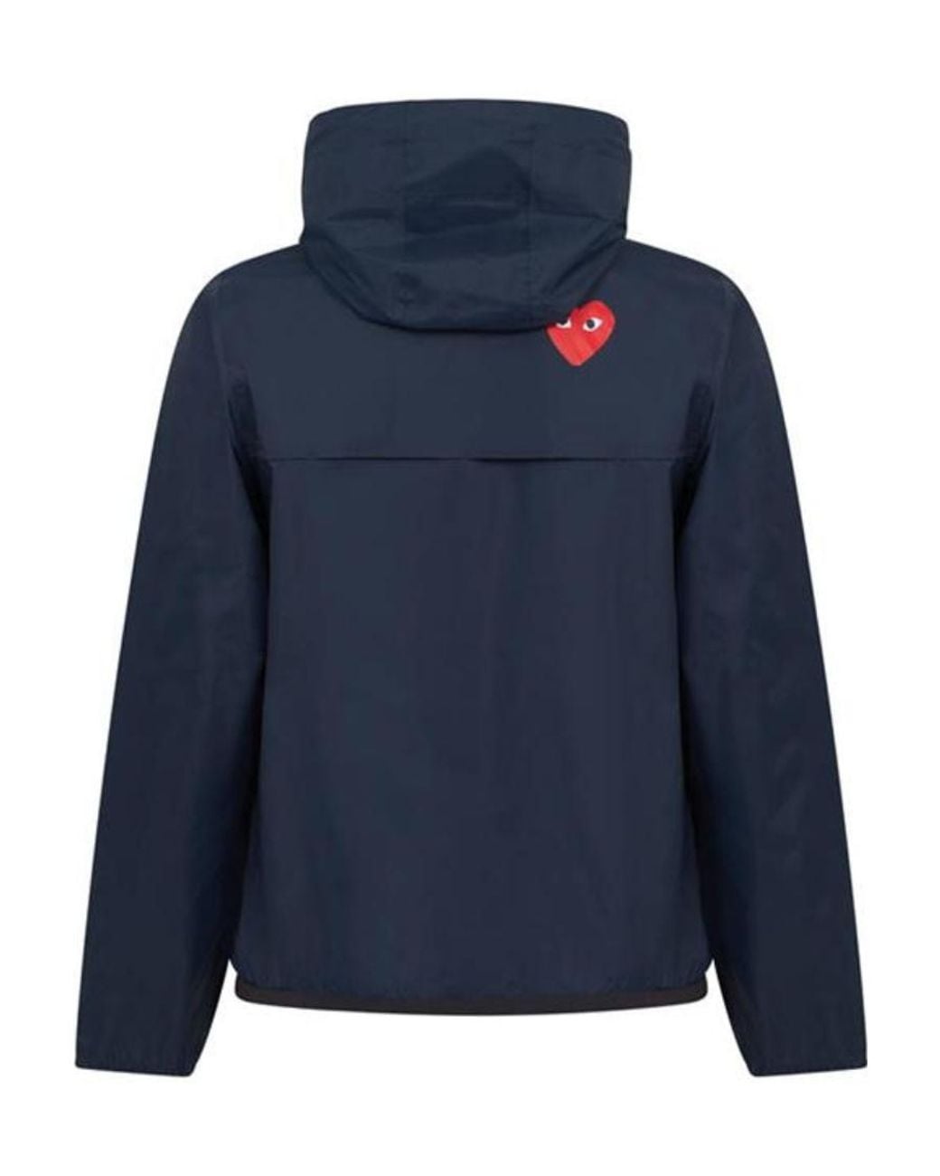 COMME DES GARÇONS PLAY Blue Full Zipper Jacket for men