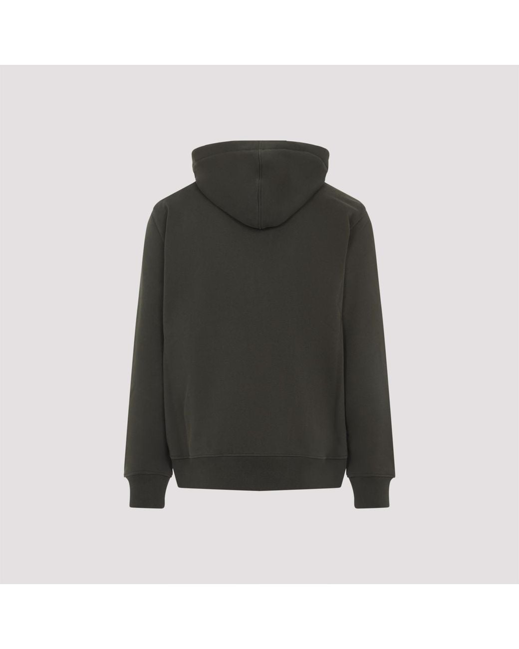 Givenchy Black Logo Printed Zipped Hoodie for men
