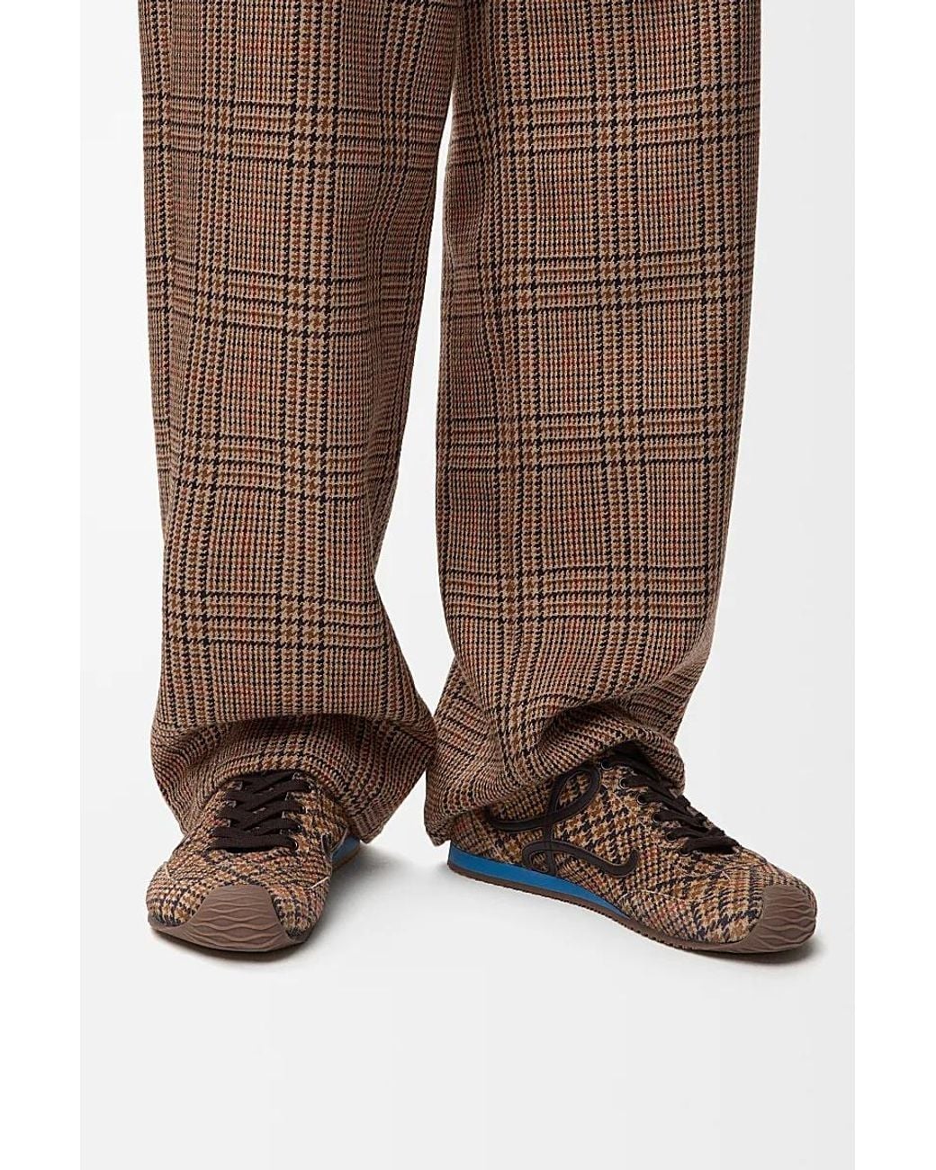 Loewe Brown Printed Ballet Runner 2.0 Sneakers for men