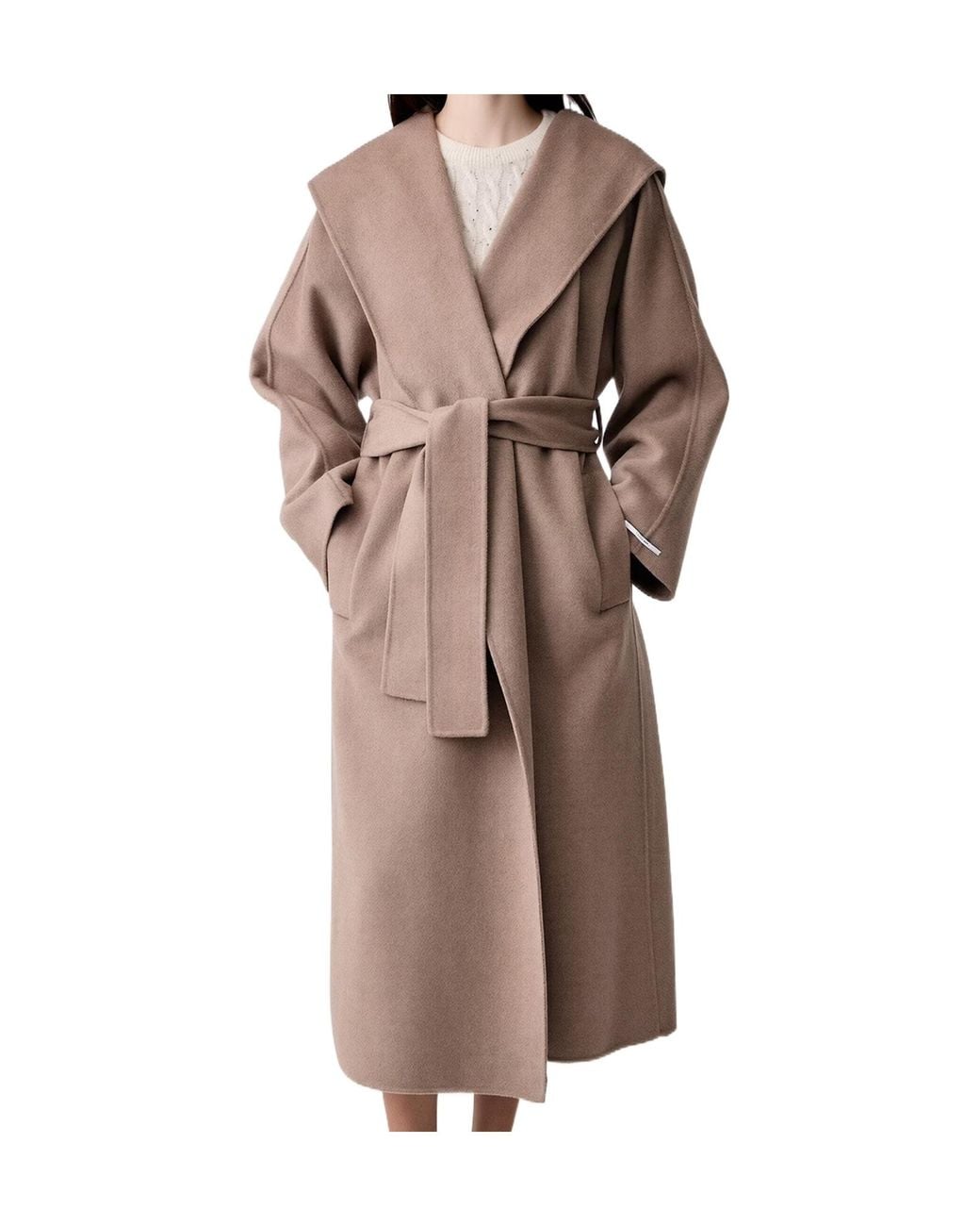 Marella Brown Wool Coat