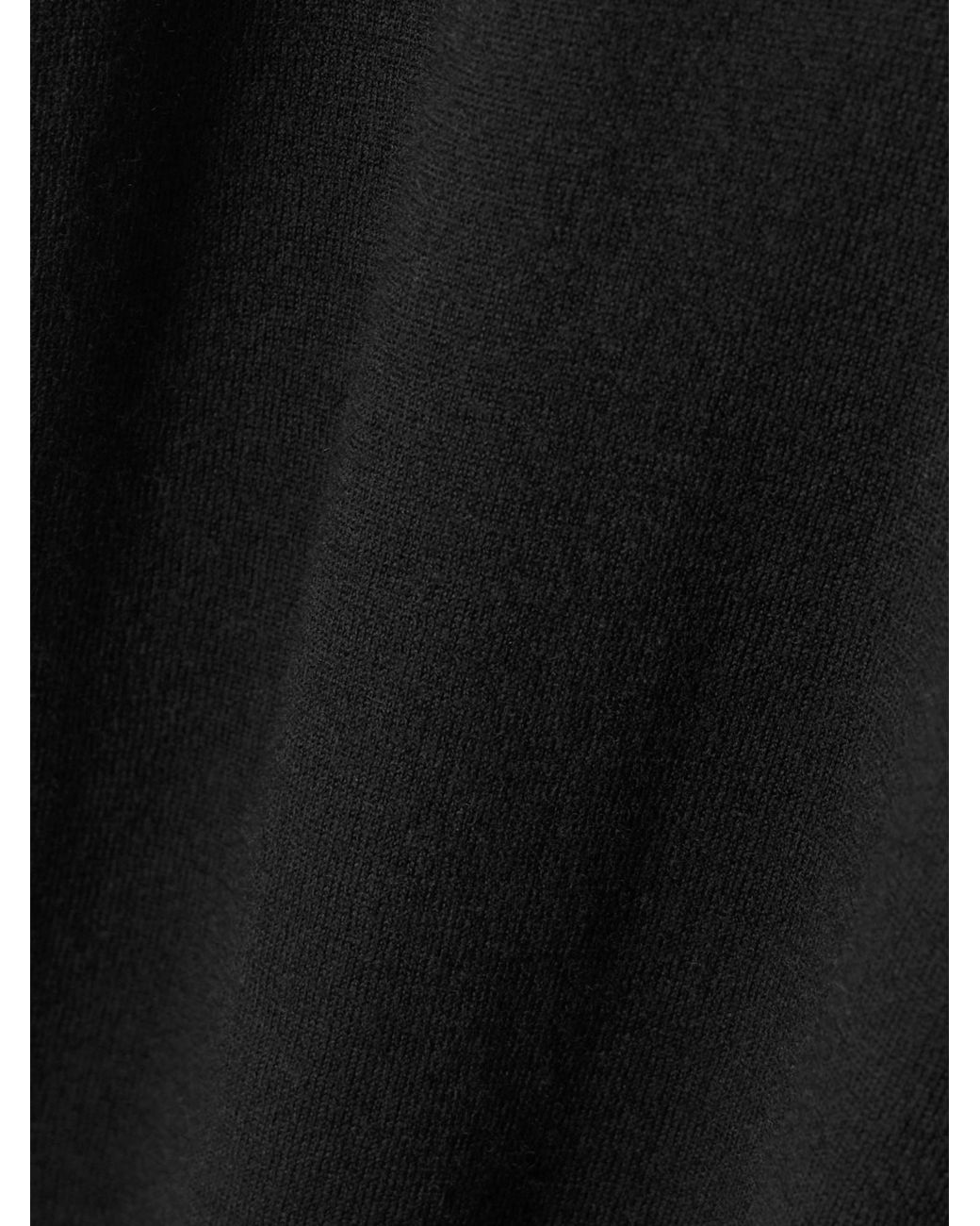 Lisa Yang Black V-Neck Knitted Vest