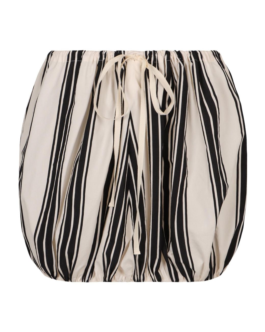 Philosophy Di Lorenzo Serafini Multicolor Striped Mini Skirt