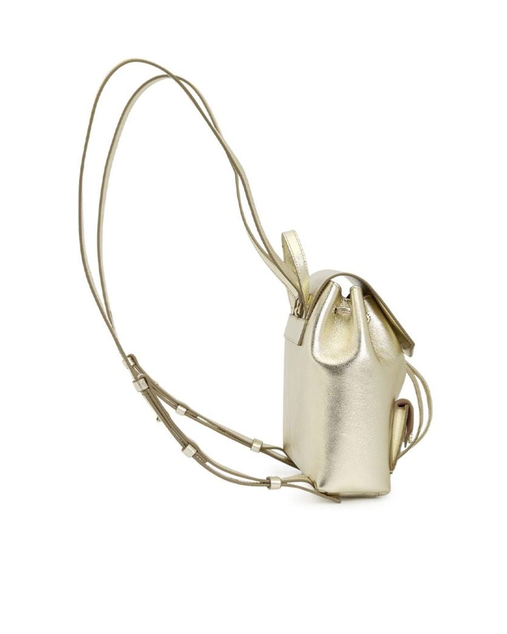 Ferragamo White Mini Backpack