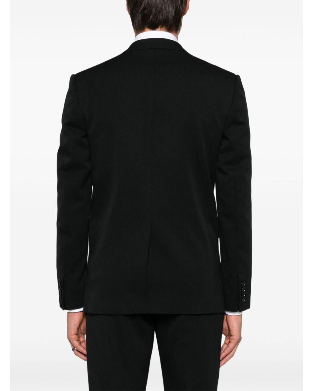 Céline Black Wing Collar Jacket for men