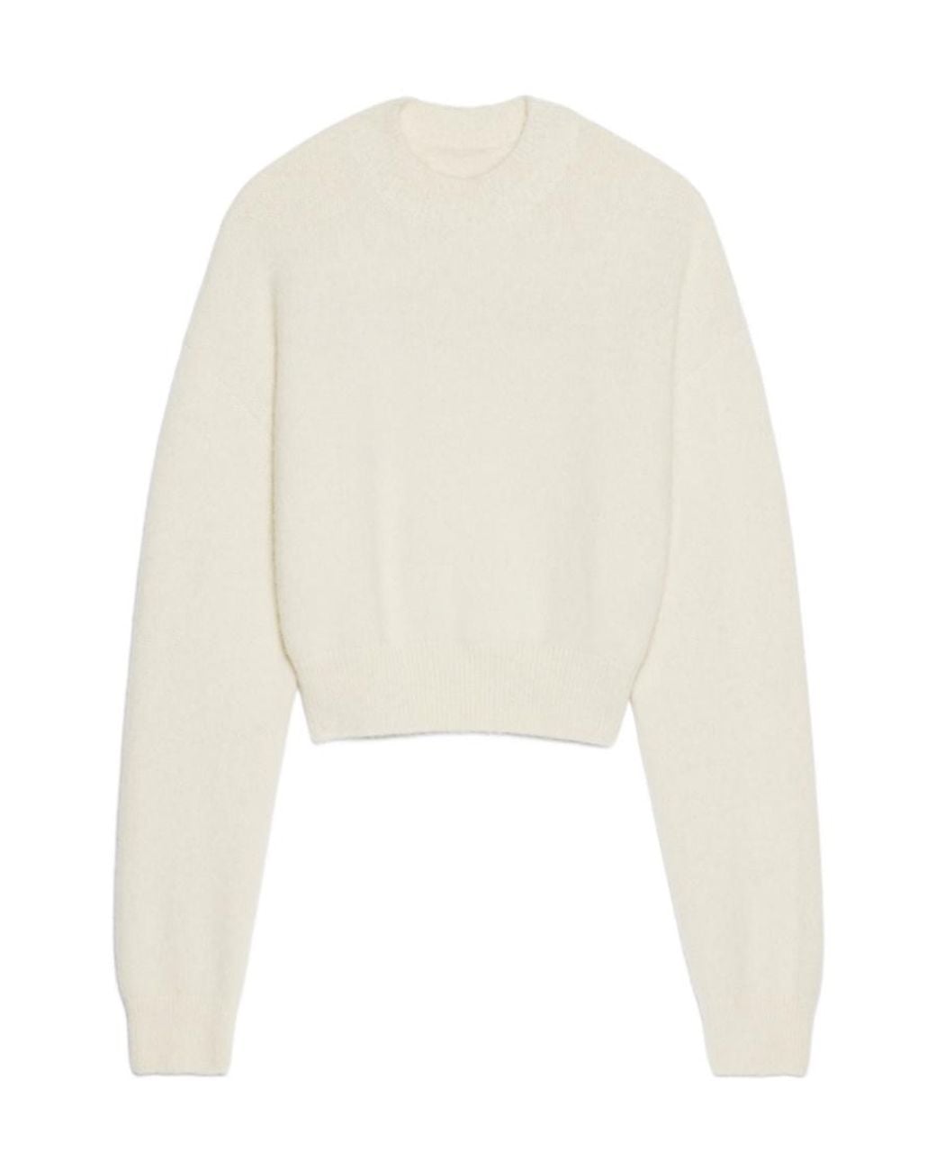 Jacquemus White La Maille Sweater