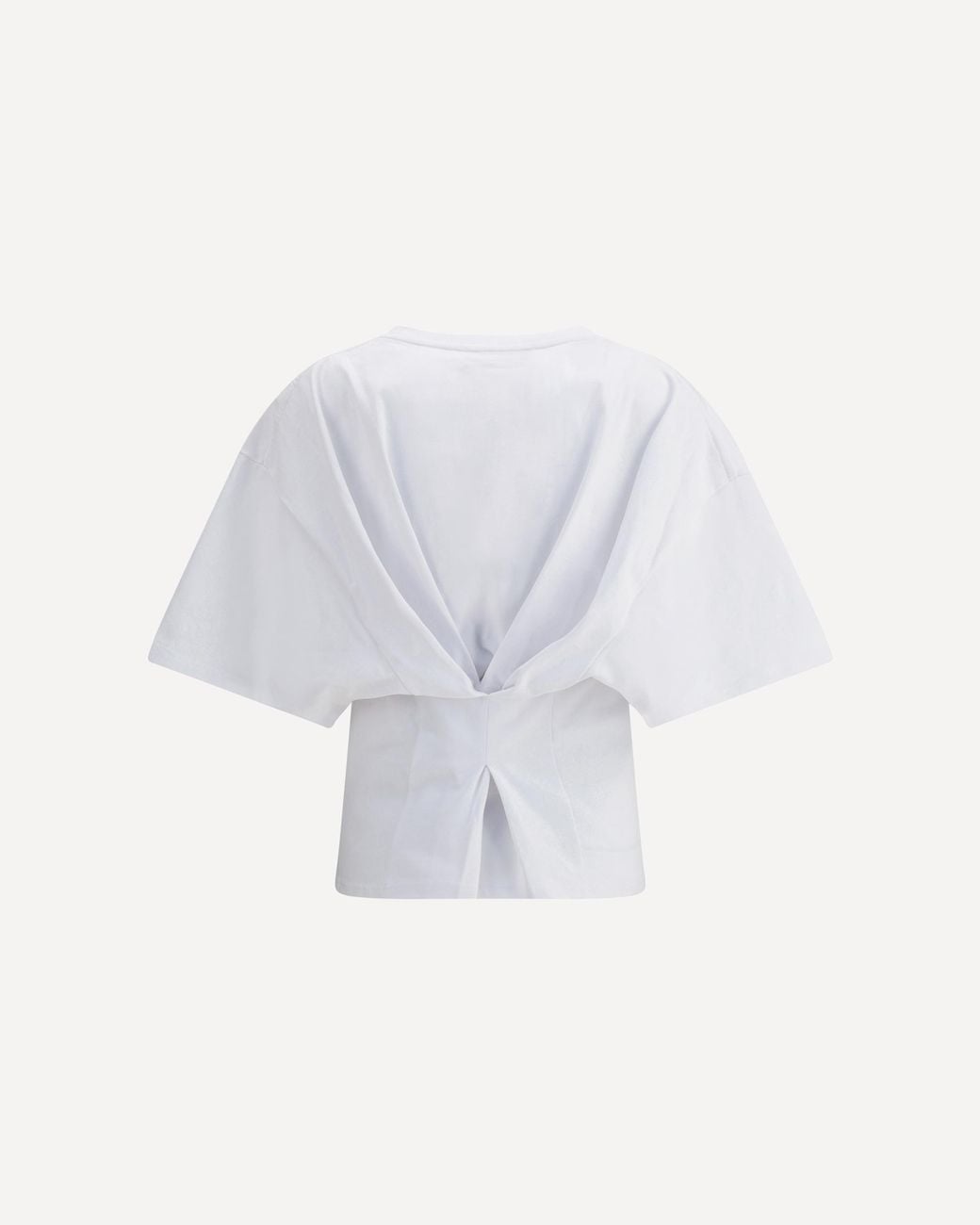 DARKPARK White Twist Back Top