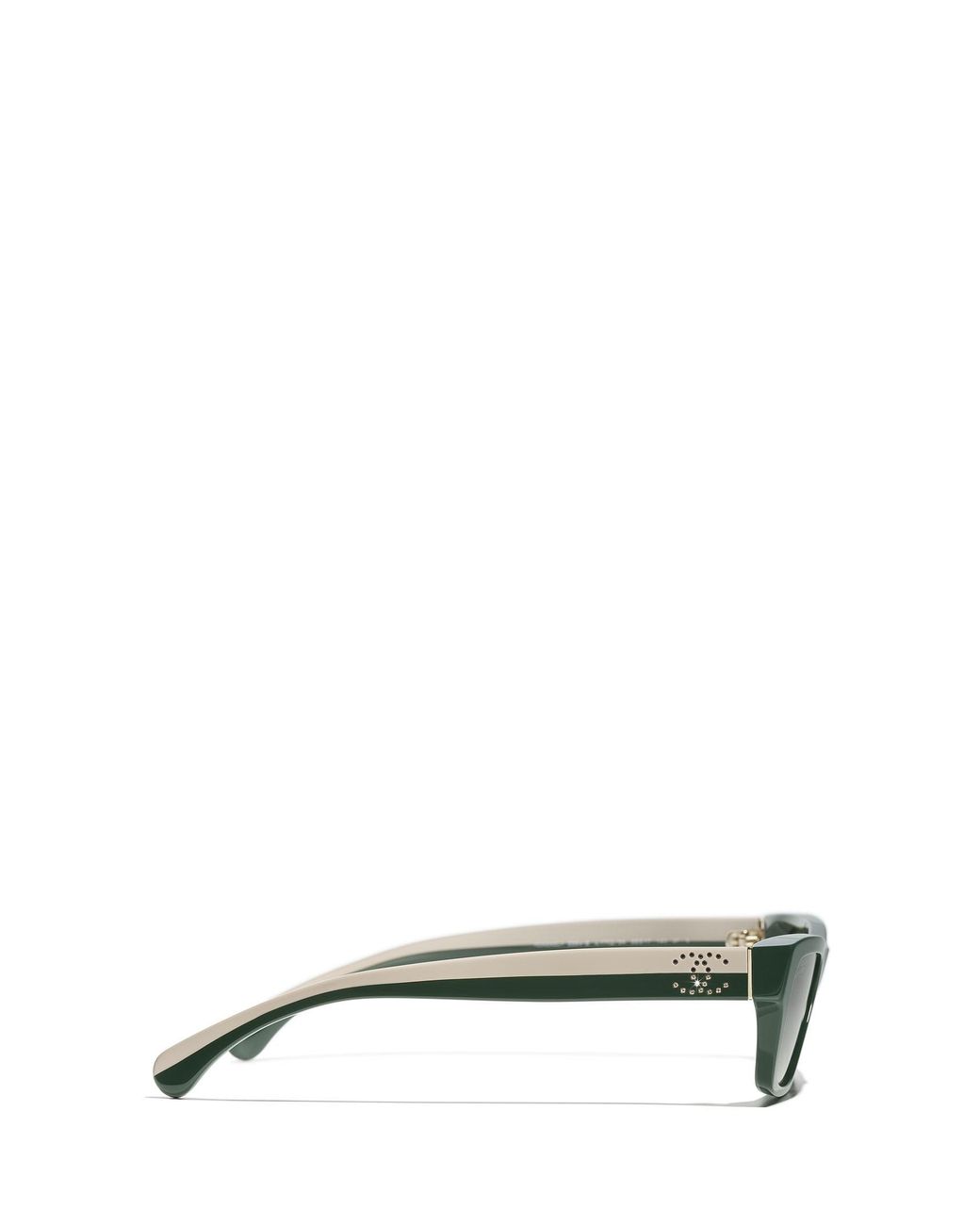 Chanel Green Full Frame Sunglasses for men